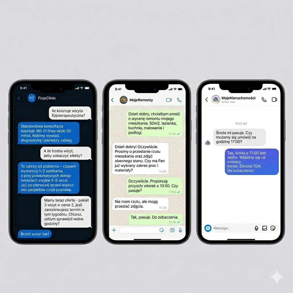 Chatboty - SMS, WhatsApp, Instagram